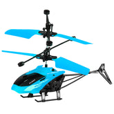 Remote Control Mini Induction Helicopter Anti Crash Aircraft Indoor Outdoor Flying Toy