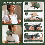 4D Bionic Finger Neck Shoulder Massager Wireless Neck Cervical Trapezius Kneading Massage Shawl Brushless Motor Neck masajeador - Lucksdeal