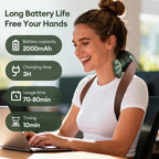 4D Bionic Finger Neck Shoulder Massager Wireless Neck Cervical Trapezius Kneading Massage Shawl Brushless Motor Neck masajeador - Lucksdeal