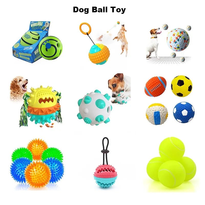 6PCs Rubber Indestructible Treat Dispensing Ball Interactive Pet Ball 🎁 Buy One, Get One FREE! 🛒 Order Now While Supplies Last! - Lucksdeal
