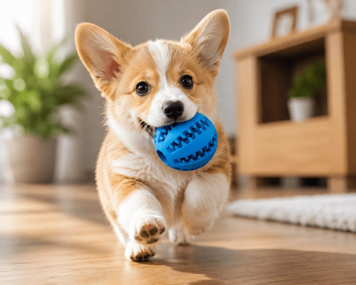 6PCs Rubber Indestructible Treat Dispensing Ball Interactive Pet Ball 🎁 Buy One, Get One FREE! 🛒 Order Now While Supplies Last! - Lucksdeal