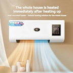 New Winter Heaters 2000W High-power Digital Display Warm air Blower Timed Wall Electric Fan Bladeless Blower Remote Summer Fan