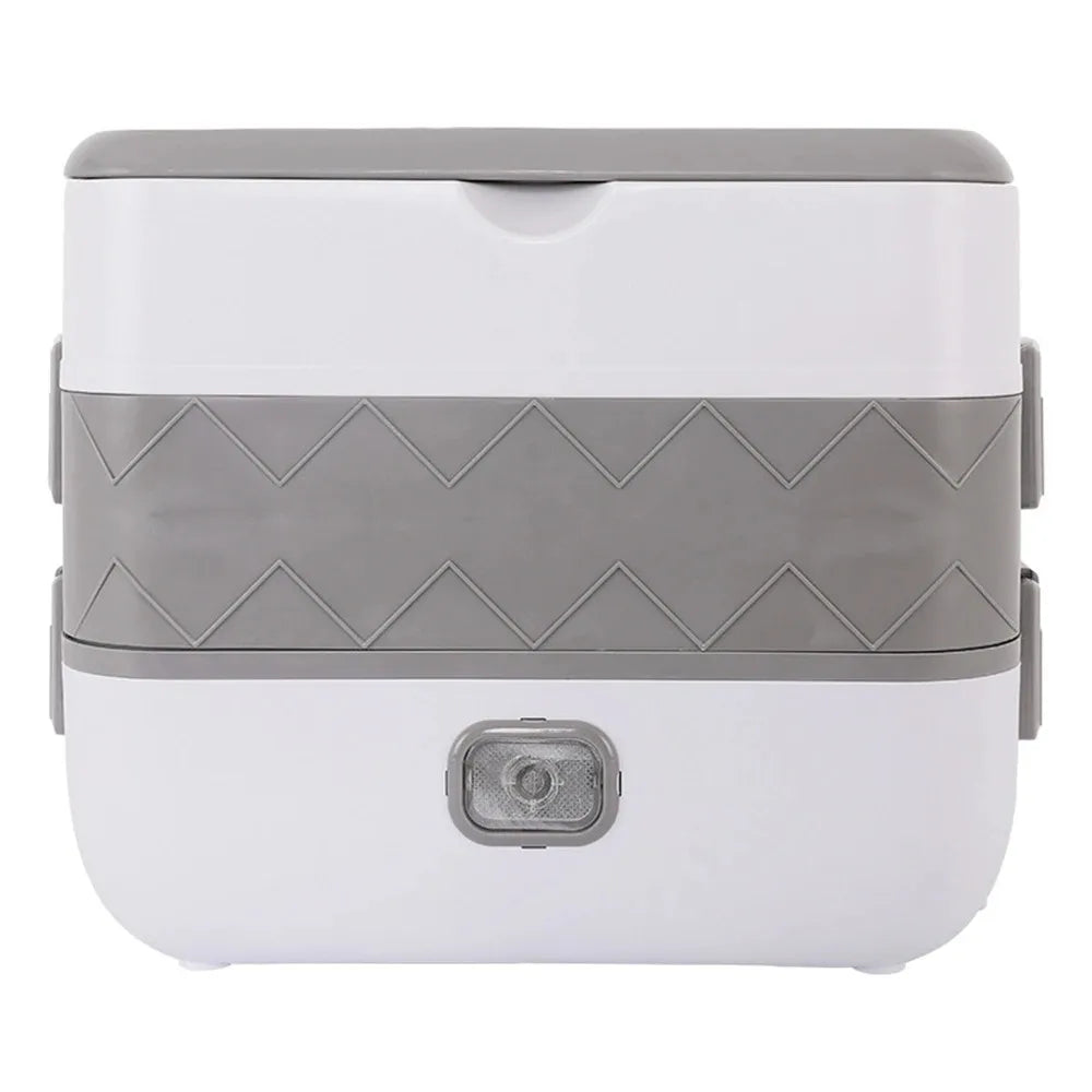New Electric Lunch Box Portable Double Thermal Insulation Lunch Box with Stainless Steel Liners Home Food Heating Container Boxs