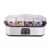 New 1400ML Large Capacity Automatic Yogurt Machine Homemade Yogurt Maker Professional Ice Cream Pudding Maker with 8 Yogurt Jar