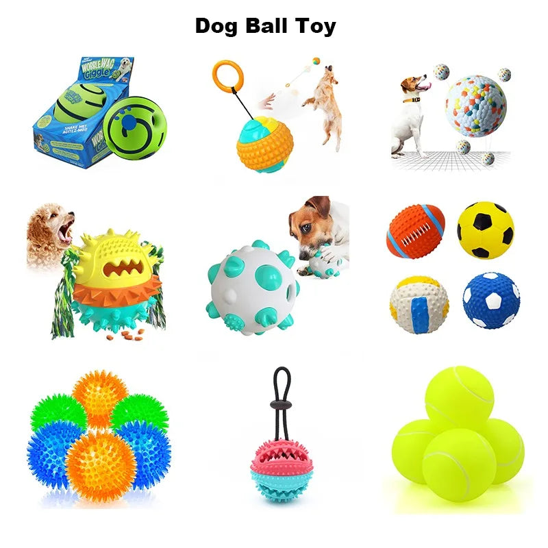 6PCs Rubber Indestructible Treat Dispensing Ball Interactive Pet Ball  🎁 Buy One, Get One FREE! 🛒 Order Now While Supplies Last!