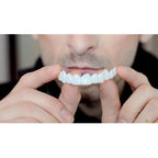 New Snap Smile Customized Label Upper False Teeth Cover Perfect Smile Veneers Comfort Fit Flex Denture Braces Teeth Whitening