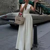 Ready to Ship Wholesale Women Wide Leg Jumpsuit Sleeveless High Waist One Piece Romper Casual Party Travel Clothing