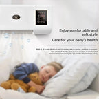 New Winter Heaters 2000W High-power Digital Display Warm air Blower Timed Wall Electric Fan Bladeless Blower Remote Summer Fan