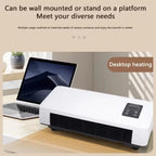 New Winter Heaters 2000W High-power Digital Display Warm air Blower Timed Wall Electric Fan Bladeless Blower Remote Summer Fan
