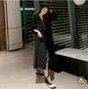 S-2XL Women Medium to Long Windbreaker Popular Outerwear in Spring and Autumn Korean Loose Casual Robe