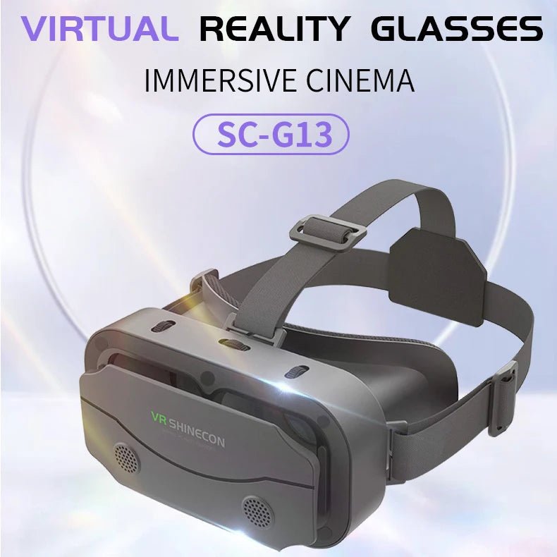 Hot Sale New G13 Headset Smart Virtual Reality Eyewear Product All-In-One Watching Movie/Games 3D VR Glasses - Lucksdeal