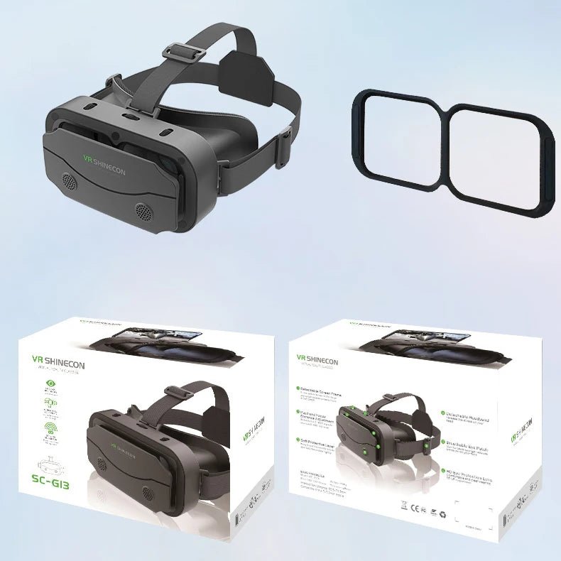 Hot Sale New G13 Headset Smart Virtual Reality Eyewear Product All-In-One Watching Movie/Games 3D VR Glasses - Lucksdeal