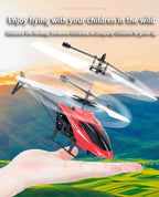 Lucksdeal RC Drone Rechargeable Hovering Helicopter Safe Fall-Resistant Kids Flying Toy - Lucksdeal