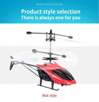 Lucksdeal RC Drone Rechargeable Hovering Helicopter Safe Fall-Resistant Kids Flying Toy - Lucksdeal