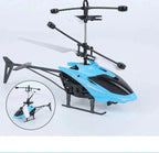 Lucksdeal RC Drone Rechargeable Hovering Helicopter Safe Fall-Resistant Kids Flying Toy - Lucksdeal