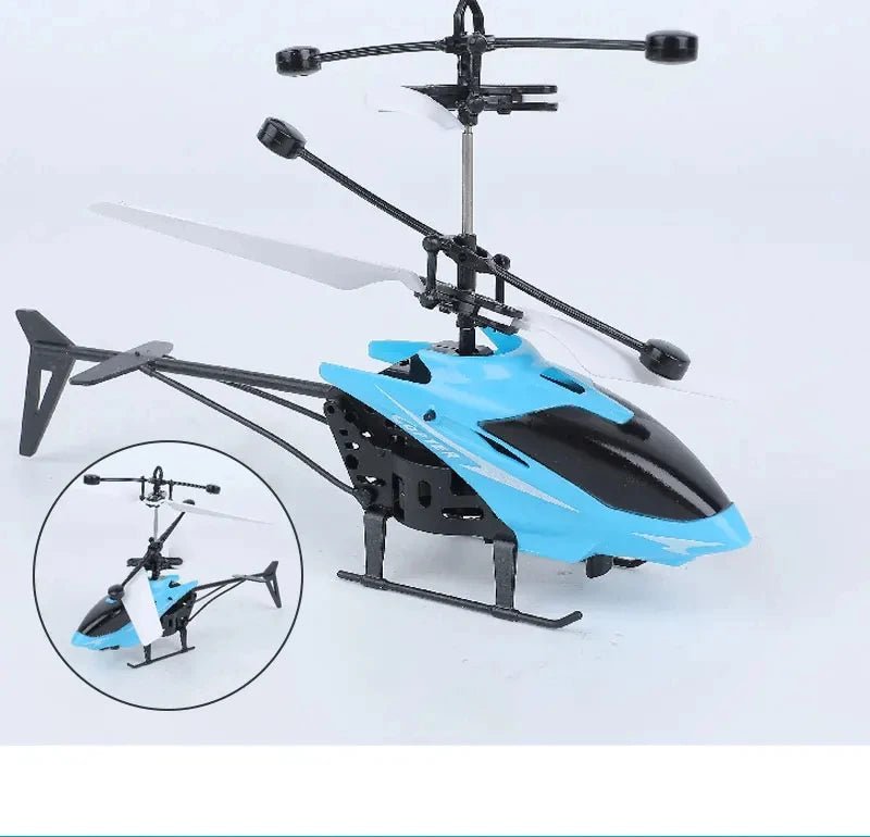 Lucksdeal RC Drone Rechargeable Hovering Helicopter Safe Fall-Resistant Kids Flying Toy - Lucksdeal