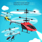 Lucksdeal RC Drone Rechargeable Hovering Helicopter Safe Fall-Resistant Kids Flying Toy - Lucksdeal